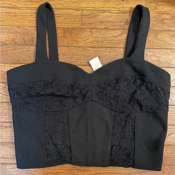 NWT Anthropologie Lace Corset Top - Picture 4 of 5